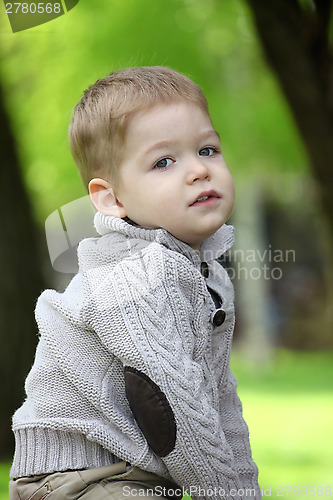 Image of Trendy 2 years old baby boy posing