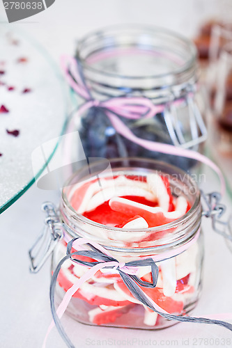 Image of Soft candies in jar