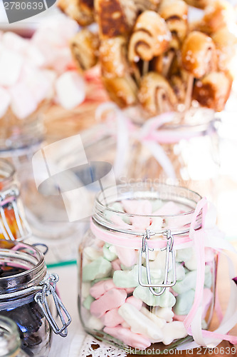 Image of Marshmallows and cinnamon buns