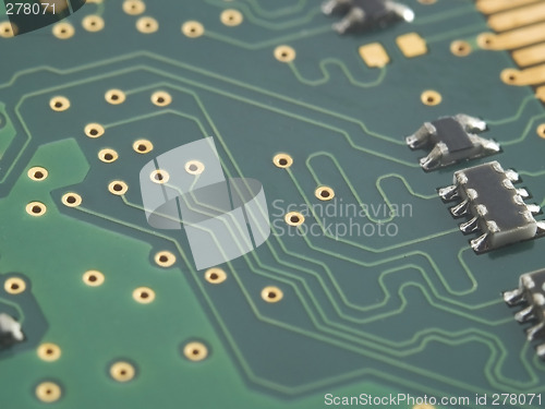 Image of Electronic circuit board