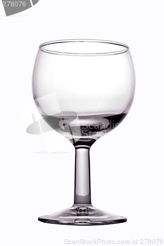 Image of Empty Wine Glass