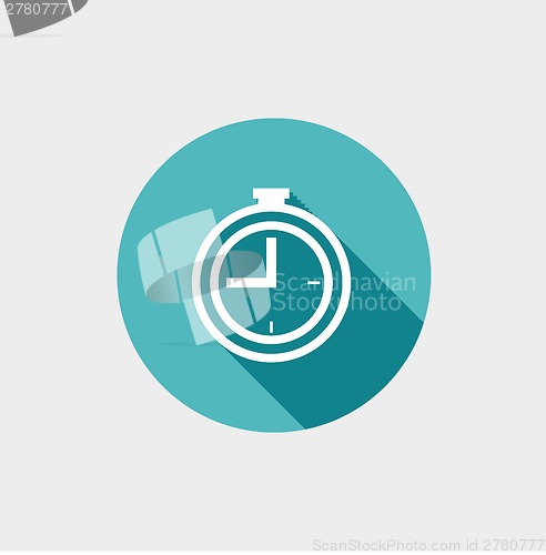 Image of Clock Flat Icon