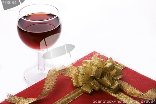 Image of Wine and Gift Box