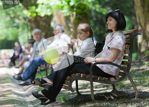 Image of Family in the park