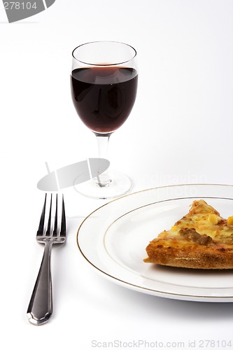 Image of Pizza And Wine