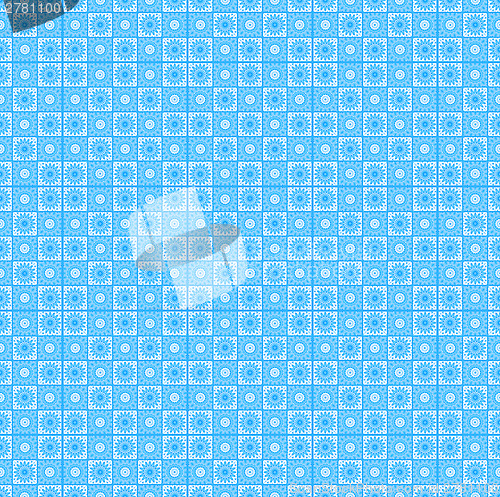 Image of Background with abstract blue pattern