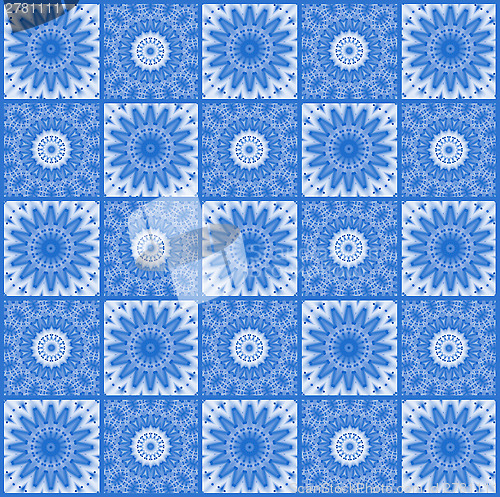 Image of Background with abstract blue pattern