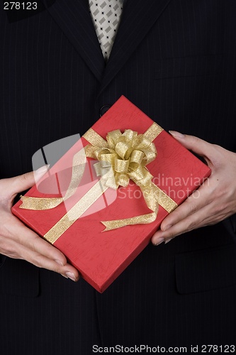 Image of Holding Present