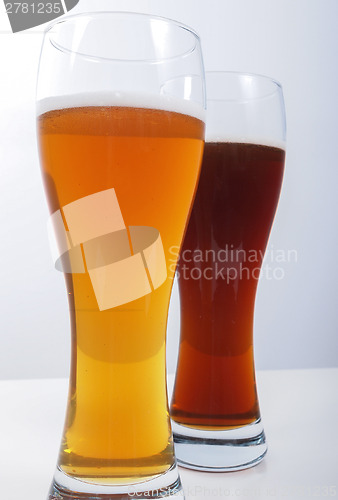 Image of Two glasses of German beer