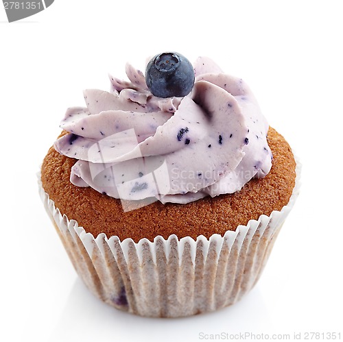 Image of blueberry cupcake