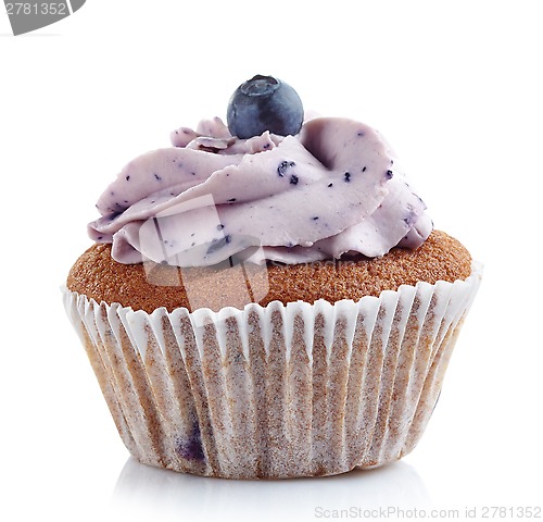 Image of blueberry cupcake