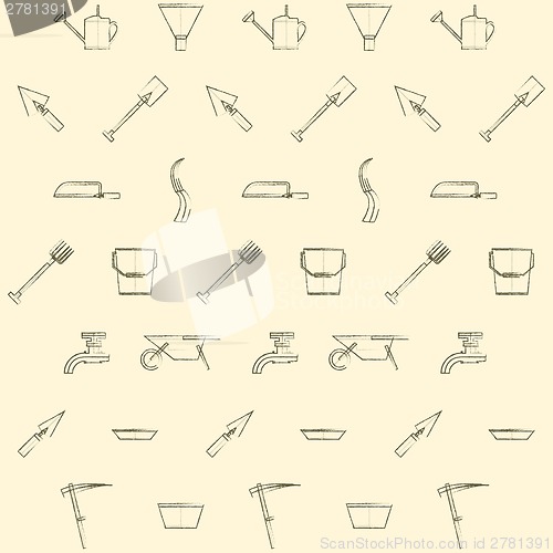 Image of Background for gardening tools