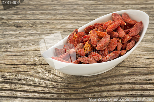 Image of goji berries in a small bowl