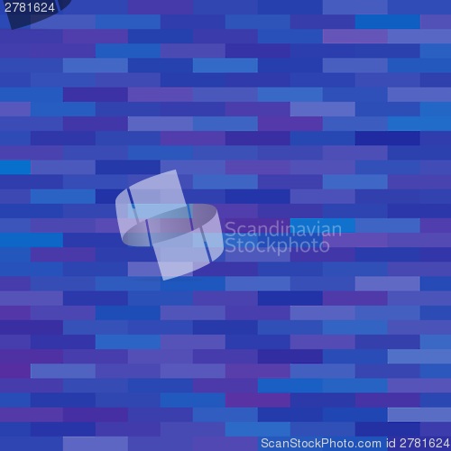 Image of blue brick background