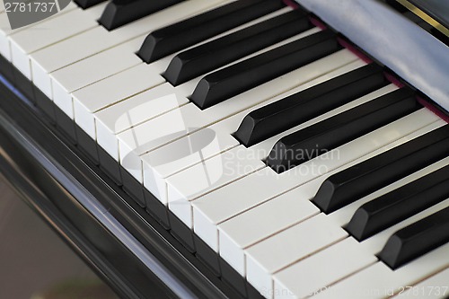 Image of keyboards, piano 