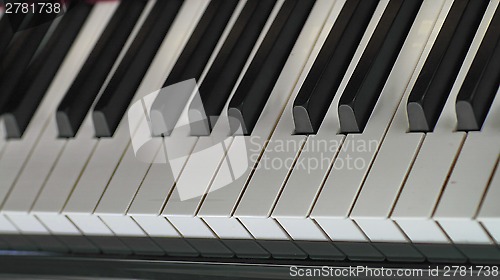 Image of keyboards, piano 