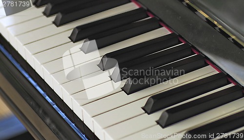 Image of keyboards, piano 