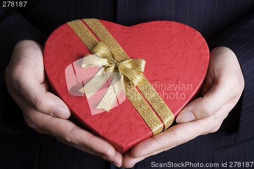 Image of Holding Heart