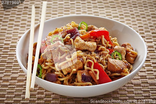 Image of bowl of noodles