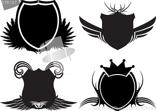 Image of blank shield