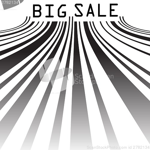 Image of Big Sale bar codes all data is fictional. EPS 10