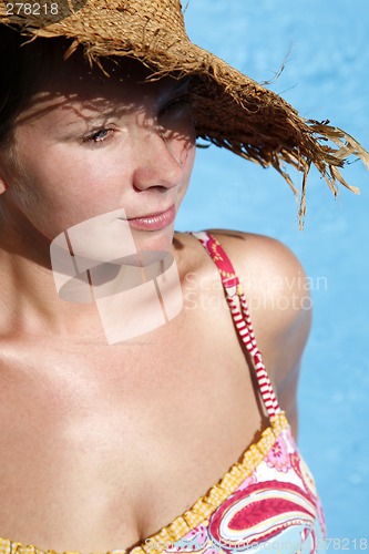 Image of Girl Sunbathing