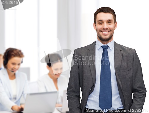 Image of handsome buisnessman