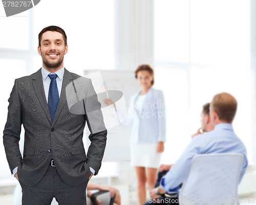 Image of handsome buisnessman