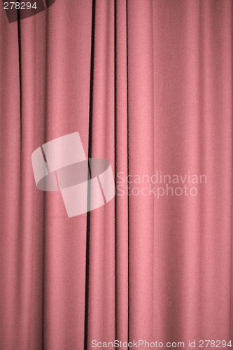 Image of Pink curtain