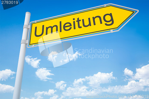 Image of german road sign