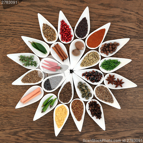 Image of Herb and Spice Wheel