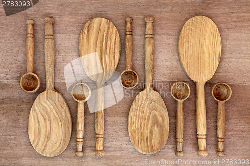 Image of Rustic Wooden Spoons