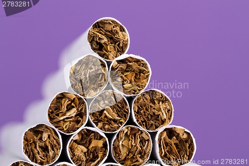 Image of Close-up of cigarettes