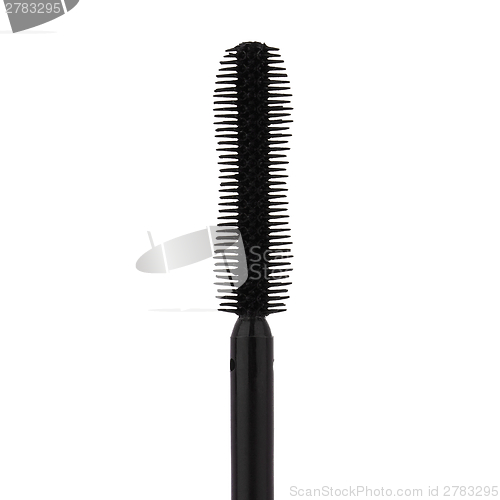 Image of Mascara brush on white background