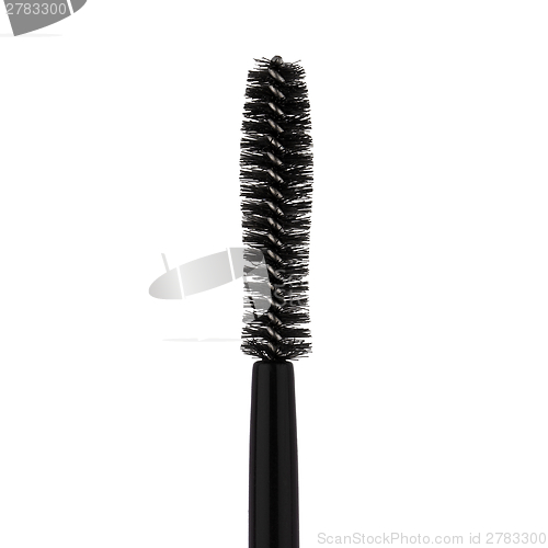 Image of Mascara brush on white background