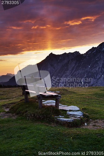 Image of Romantic view of the Austrian Alps, Salzburger Land, Austria