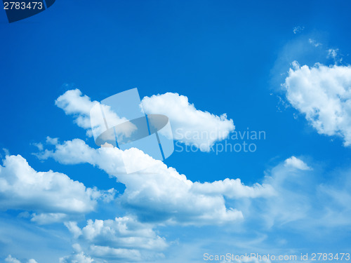 Image of blue sky