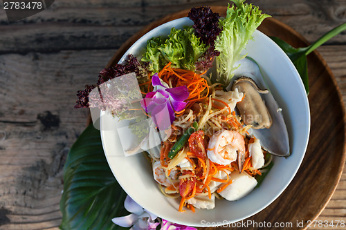 Image of Seafood Papaya Salad