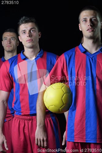 Image of soccer players team