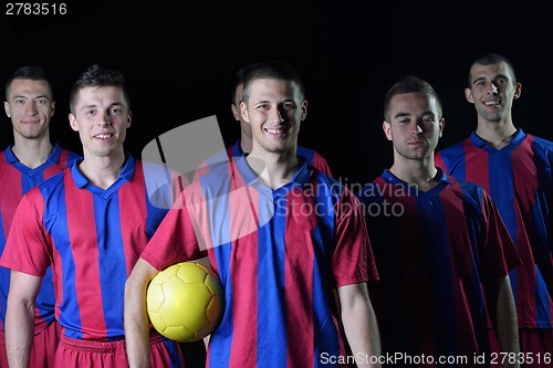 Image of soccer players team