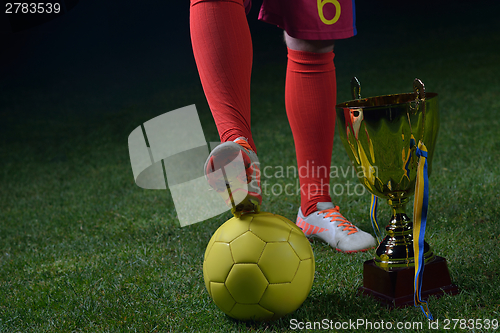Image of soccer player
