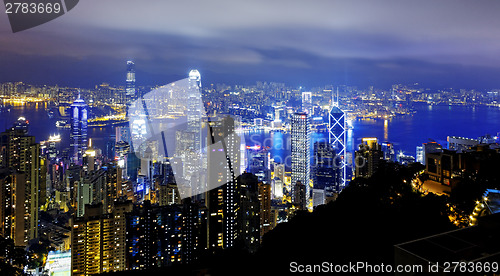 Image of hongkong night