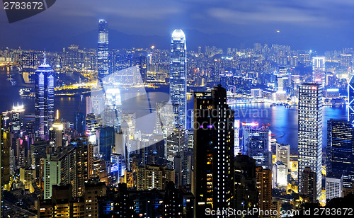 Image of hongkong night