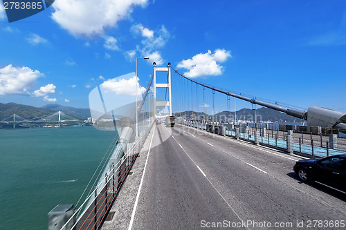 Image of asphalt road in Hongkong