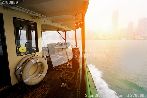 Image of Hong Kong harbour