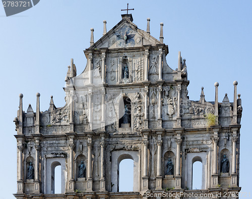 Image of famous landmark in Macau (Macao) 