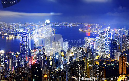 Image of hongkong night