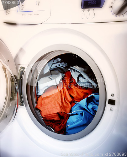 Image of Clothes in laundry