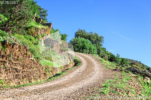 Image of Winding Road in the Mountain