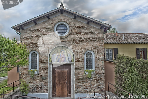 Image of Italian Country Church near Zagonara in Italy
